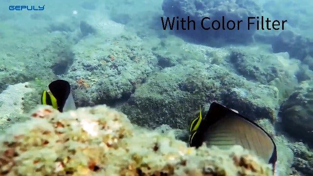 GEPULY CPL ND Snorkel Red Filter for GoPro Hero 13 Black Camera Directly