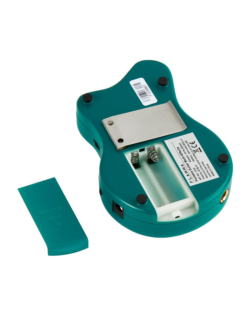 FLAMMA FX50 Practice Guitar Pedal Multi Effects Pedal Mini Portable with 40 Drum Rhythms15 Effects 32 Patches Tuner Function Support Both Corded and Battery Powered FX50 Green