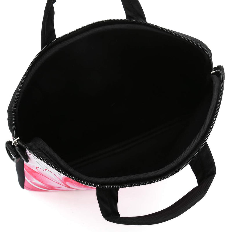 RICHEN 9.7 10 10.1 10.2 inches Messenger Bag Carrying Case Sleeve with Handle Accessory Pocket Fits 7 to 10-Inch Laptops/Notebook/ebooks/Kids tablet/Pad (7-10.2 inch, Pink Butterfly) 7-10.2 inch
