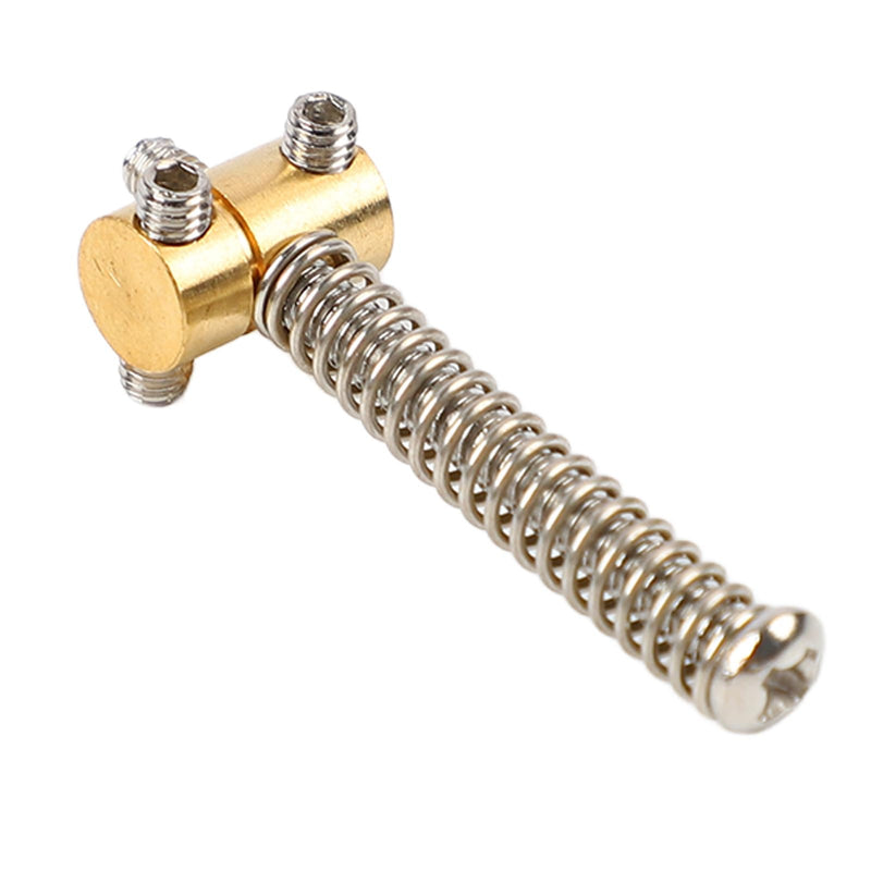 6Pcs Brass Compensated Saddles Guitar Saddles Set for TL Tailpiece Telecaster Electric Guitar Replacement Parts