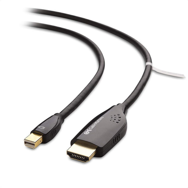 Cable Matters SuperSpeed USB 3.0 to HDMI Adapter (USB to HDMI Adapter) for Windows in Black & 6 Foot Mini DisplayPort to HDTV Cable