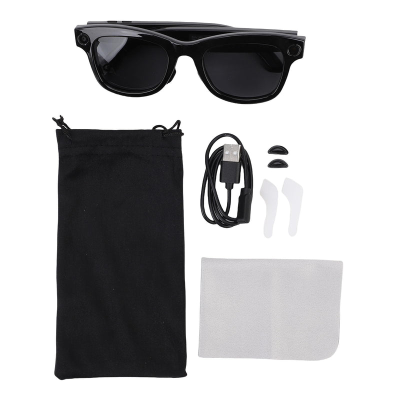 Yoidesu Ai Smart Glasses, 5mp Camera Glasses with Music & Call Features, Bluetooth Glasses with 26 Translation, Anti Women, Music Playback & Calling (Sunglasses) Sunglasses