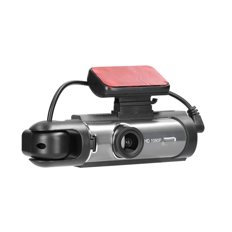 Multi-Language Dual Lens Car Video Recorder Auto Dash Cam Car Camera Recorder Night Viewing Motion Detection DVR 170 Degree Wide Angle Car Camcorder