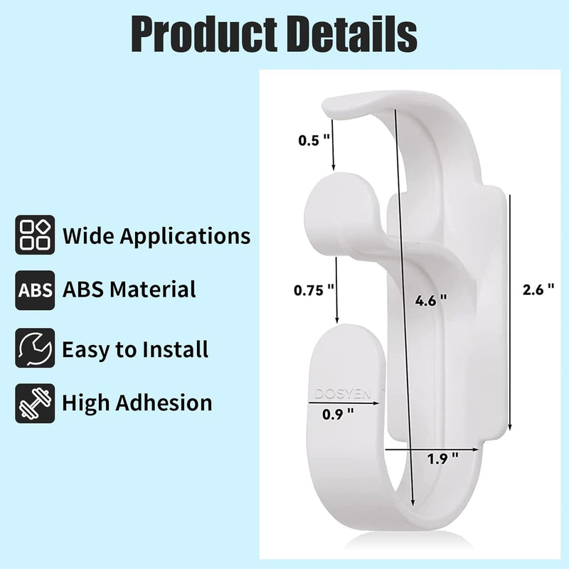 CPAP Hose Holder Pack of 2, CPAP Stand System for Respirator Device, Provide Stable and Tangle-Free CPAP Mask Pipeline System to Help You Sleep Better for Sleep Apnea Accessories