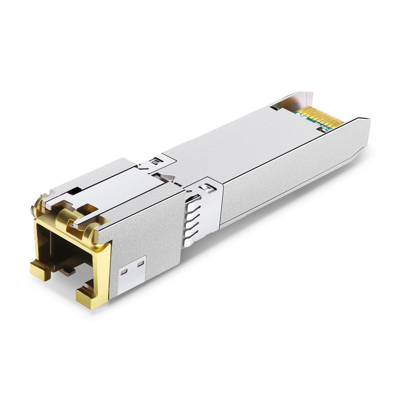 10GBASE-T SFP+ to RJ45 Transceiver, 10G Ethernet Copper Module, Optical SFP RJ 45 10Gb T Mini-GBIC Compatible with Cisco SFP-10G-T-S, Ubiquiti UF-RJ45-10G, Mikrotik, Supermicro, Fortinet, up to 30m 10GBase-T: 30m for Cisco