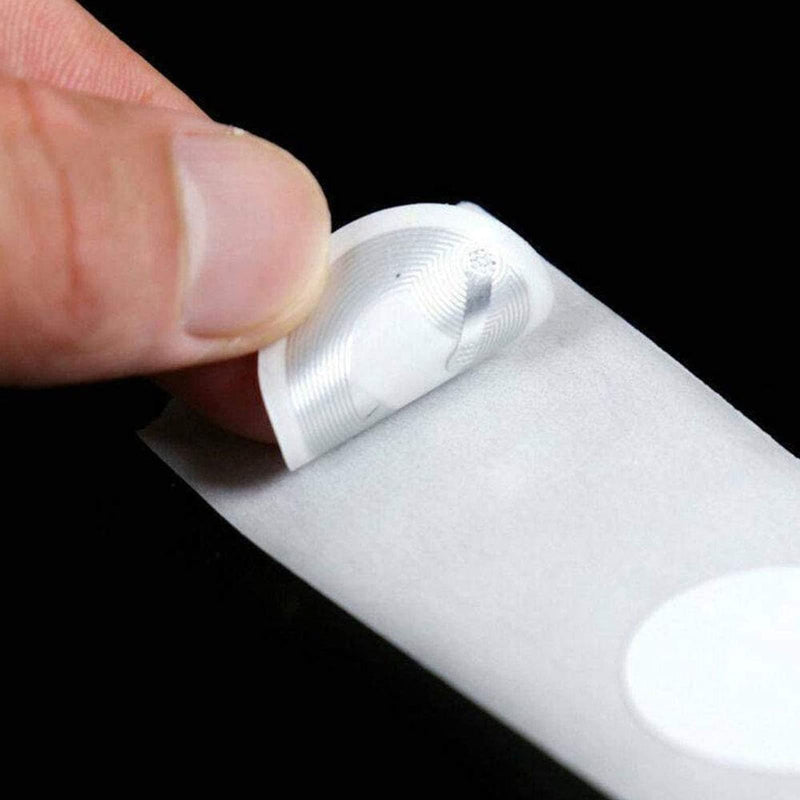 Pack of 50 13.56 MHz NFC RFID Sticker Label 504 Byte Repeatable Written High Frequency IC UID Label for Access Control
