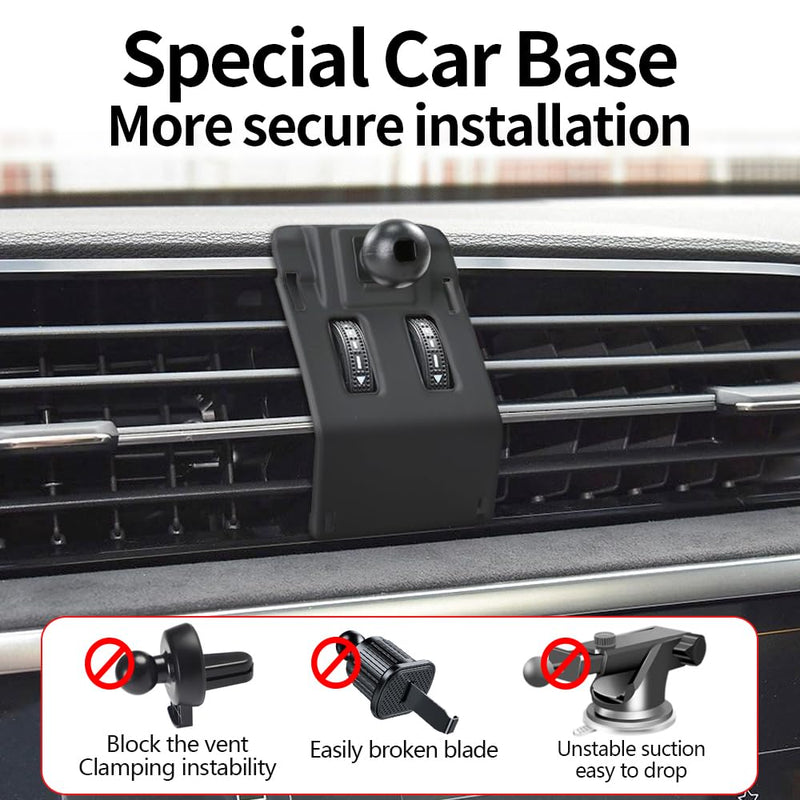 Car Phone Holder for Audi Q3 2019 2020 2021 2022 2023 2024 Auto Accessories Navigation Screen Bracket Interior Decoration Dashboard Cell Mobile Phone Mount Holders case Accessory for Audi Q3 2019-2024