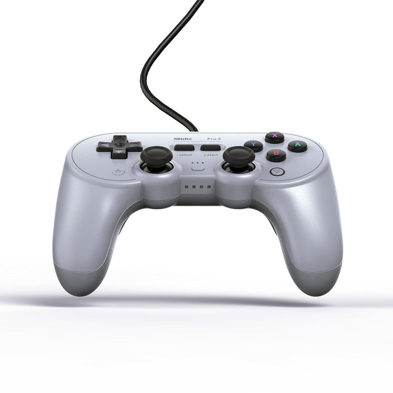 8BitDo Pro 2 Wired Controller for Switch, Windows, Android and Raspberry Pi(Gray Edition) Gray Edition