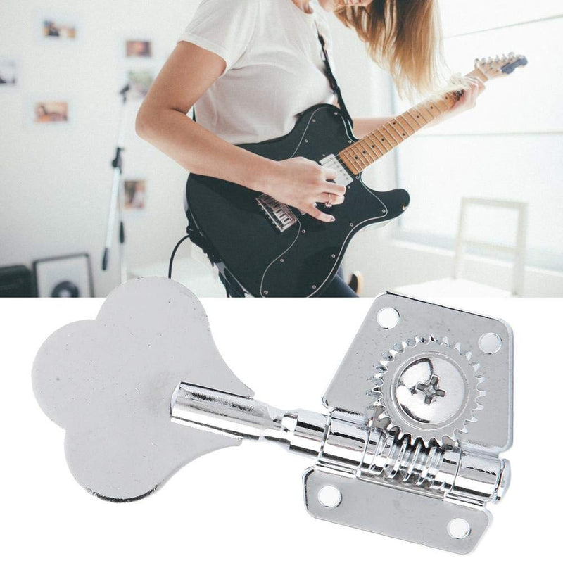 Electric Bass Tuning Pegs, Open Machine Heads String Tuning Key Pegs Tuners for Electric Bass for Right Row