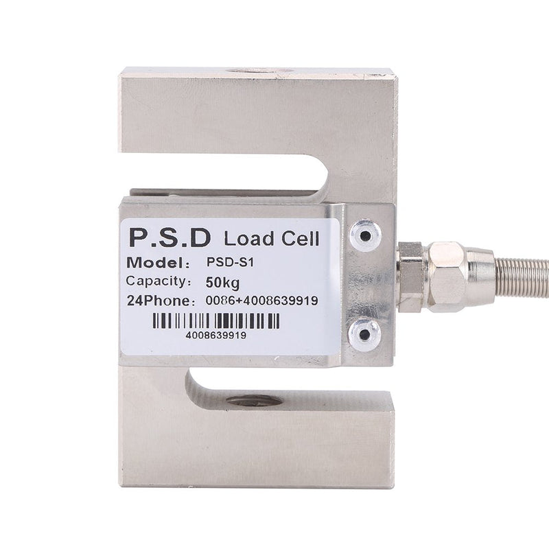 Load Cell Sensor Weighing Sensor Portable Weight Sensor Scale Sensor Weighing S Bar Precision 50/100/300/2000 kg for Container Weight High Pressure Weighing Technology (50 kg) 50kg