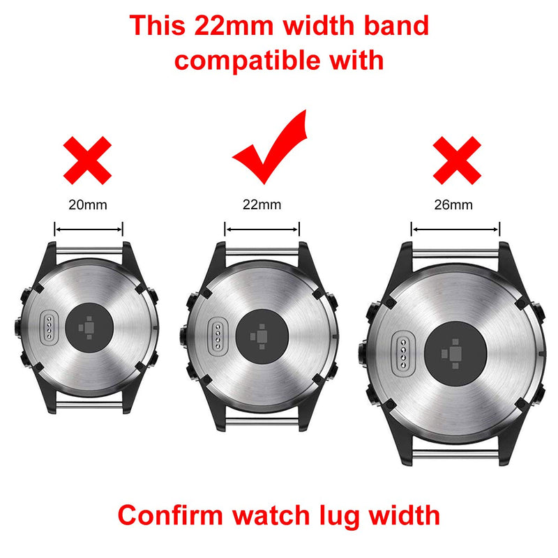LDFAS Titanium Band Compatible Fenix 8/7/6 Pro/5 Plus Band, 22mm Titanium Metal Quick Release Easy Fit Watch Strap for Garmin Fenix 7/6 Pro/Epix Gen 2/Forerunner 965 Black