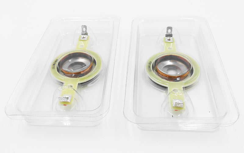 2-Pack 1" Voice Coil Tweeter Diaphragm for PRV Audio, Pyle Pro, DB Drive, Pro Master, Quantum Audio, Bass Inferno, Sound Storm, MTX DS18 DTI Cadence Audiotek AudioDrift Audiopipe Pyramid Orion