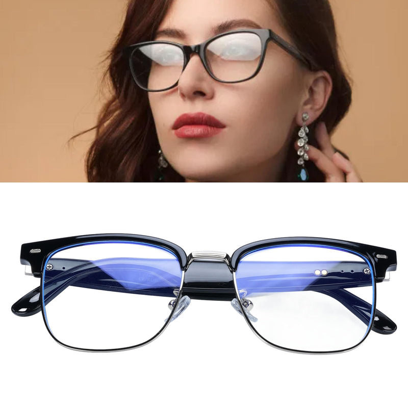 AI Smart Glasses, Real Time Video Translation, Built in Mic & Speaker, Anti Blue Light Languages Translation Glasses Support Music Calling