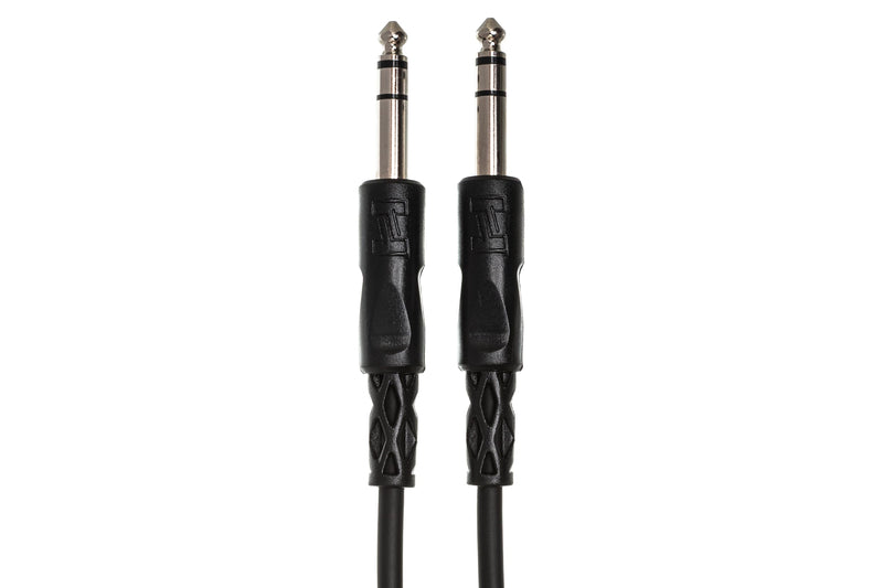 Hosa CSS-115 Balanced Interconnect, 1/4 Inch TRS to Same, 15 Feet