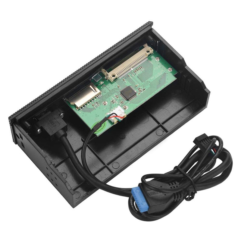 PC Front Panel Internal Card Reader, Multi-Function USB 3.0 Hub All-in-one Card Reader Support M2 SD MS XD CF TF Card for Computer, High Speed Internal Card Reader Fit For Computer Case Front Bay