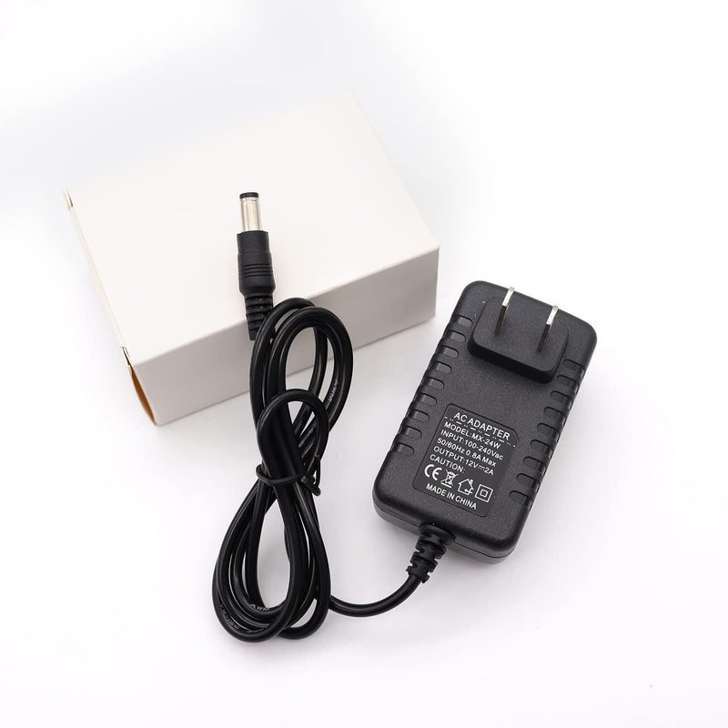 12V 2A 100V-240V AC to DC Power Adapter 5.1x2.1mm 4-Way Power Splitter Cable for CCTV/Camer/DVR H-M-026 12V 2A Power Adapter