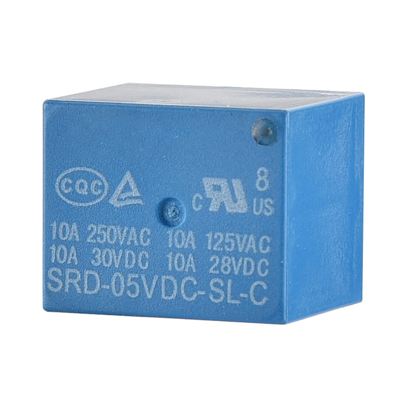 Heschen - PC Relay SRD-05VDC-SL-C DC5V Coil SPDT 10A 250VAC 5 Pin Terminal 2 Pack