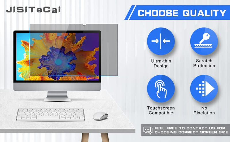 Computer Privacy Screen Filter for 19.5-inch 16:10 Widescreen Display Anti-Glare Computer Screen-Anti-Scratch-UV and Blue Light Screen Protector