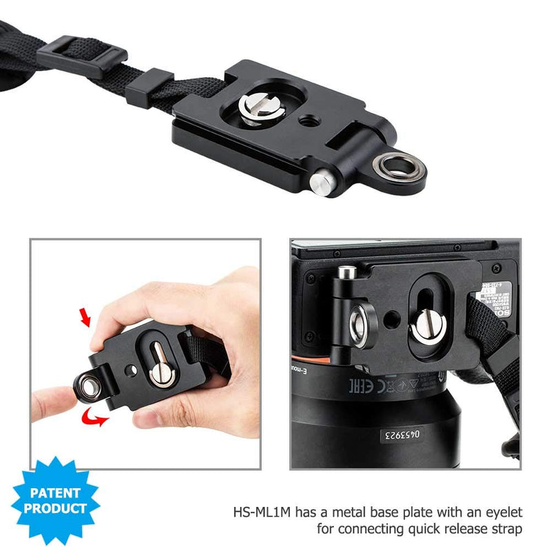 [AUSTRALIA] - Mirrorless Camera Hand Grip Strap for Sony A7CII A7RV A7IV A9III A6700 A6600 A6500 A6400 A6300 A6100 A6000 ZV-E1 A7SIII A7RIV A7 III II A7SII A7R A7S A9II Fuji X-S20 X-T30II XS10 X-T5 X-T4 GFX100S 50R 