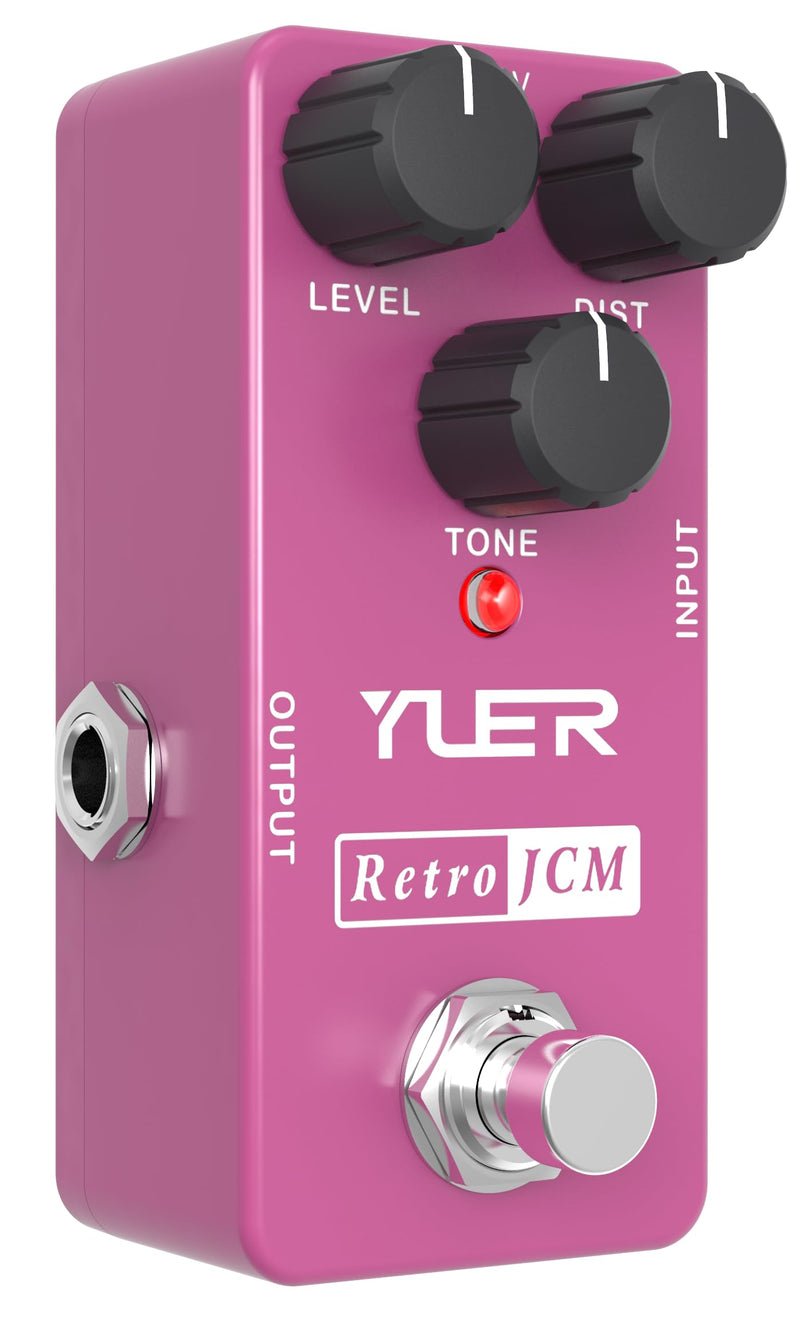 Retro JCM, Guitar Effects Pedal, Mini Single Type, True Bypass, DC 9V, for Electric Guitar and Bass