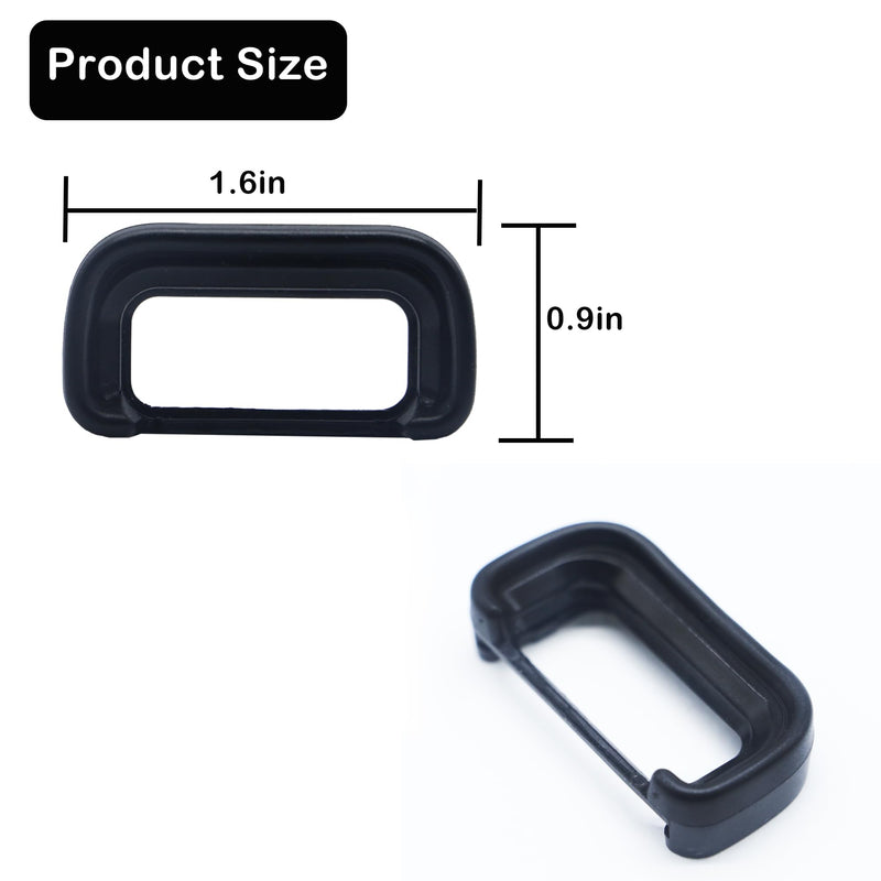 PCTC Viewfinder Eyecup Eye Cup for Sony A6700, Replaces Sony FDA-EP20 Eyecup& Hot Shoe Cover (2+1 Pack)