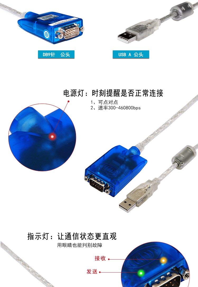 UTEK UT-880 USB to RS-232 Interface Protocol Vonverter VER 2.0(1-Port USB to RS-232 Serial Converter with ESD Protection)