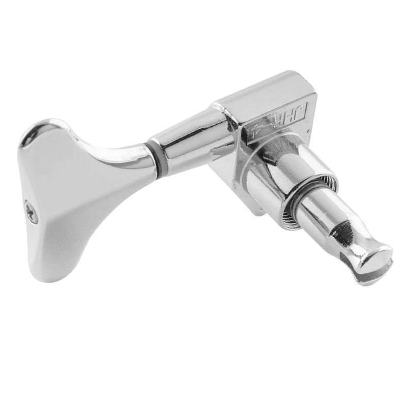 Musiclily Pro 2+2 Sealed Bass Tuners Tuning Keys Pegs Machine Heads for Ibanez Style Precision Jazz Bass, Chrome