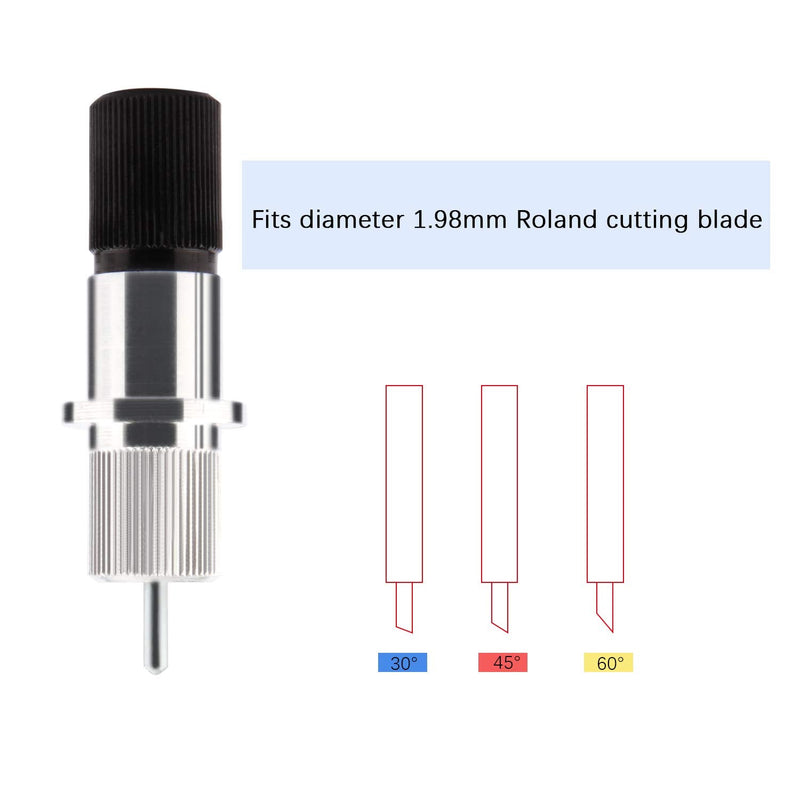 HQMaster Blade Holder Base for Roland Cutting Plotter Vinyl Cutting Cutter Blade Holder Replacement