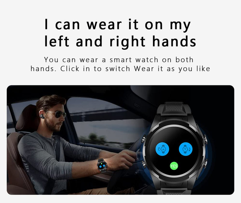Smart Watch with Earbuds, 2 in 1 Bluetooth Smart Watch for Android iPhone, Fitness Tracker with Heart Rate Sleep Monitor, Long Time Standby Sports Smartwatch