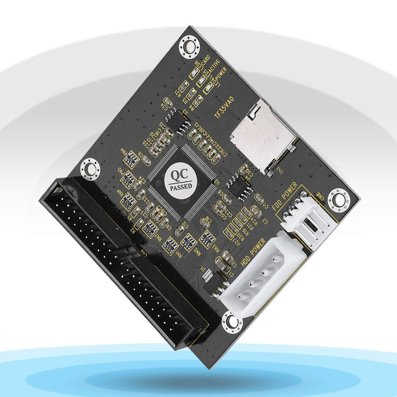 ASHATA SD Card to 2.5 Inch IDE Adapter,TF Memory Card to IDE 40Pin Male Adapter for DOS/Linux/Windows 98SE, Me, 2000, XP and for Vista.