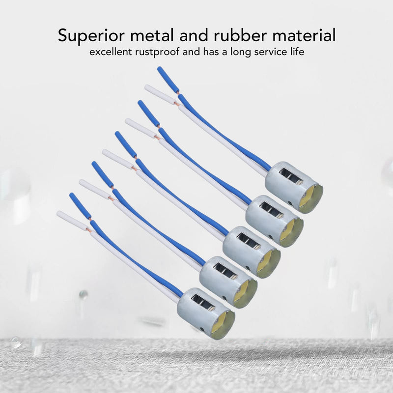 Lamp Holder Lamp Holder, 10 Pieces 1156 Lamp Holder LED Turn Signal Holder with 3.5 Inch Wiring Harness DC 12V Flexible