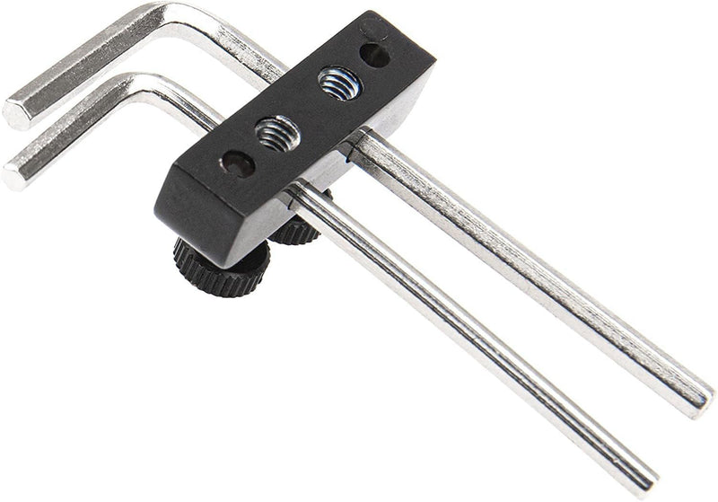 Jiayouy Set of Tremolo Bridge Shim & Locking Nut for Floyd Rose Tremolo Bridge Electric Guitar, Black