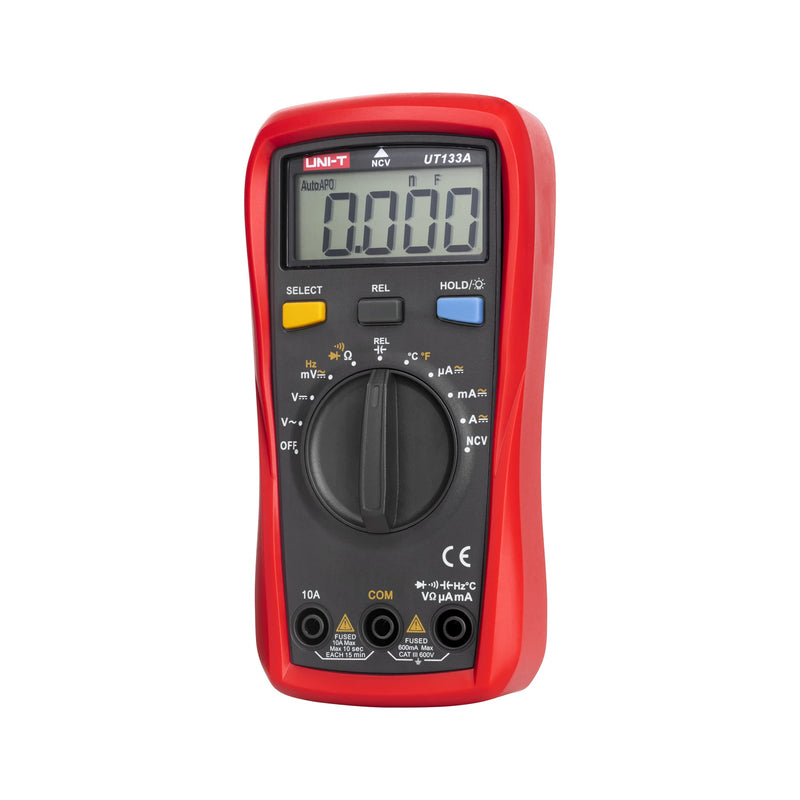 UNI-T Universal Meter UNI-T UT133A MIE0435 NCV LCD Screen
