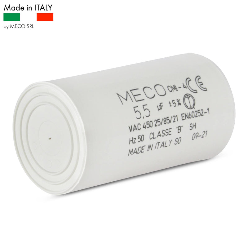 Capacitor 5.5 µF - Specially designed for roller shutters with small connection 2.8 mm - 2 year warranty 1