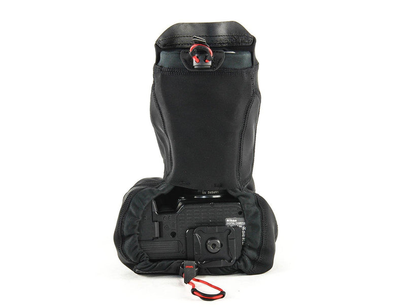 Peak Design Black Shell Large Form-Fitting Rain and Dust Cover Single