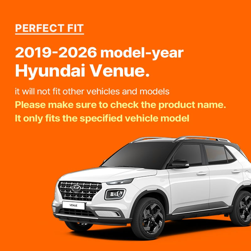 FICS Car Phone Holder for Hyundai Venue 2019, 2020, 2021, 2022, 2023, 2024, 2025, 2026– Custom-Fit Mount for Seamless Display Integration, Interior Accessories for Navigation Use, Stable Driving View