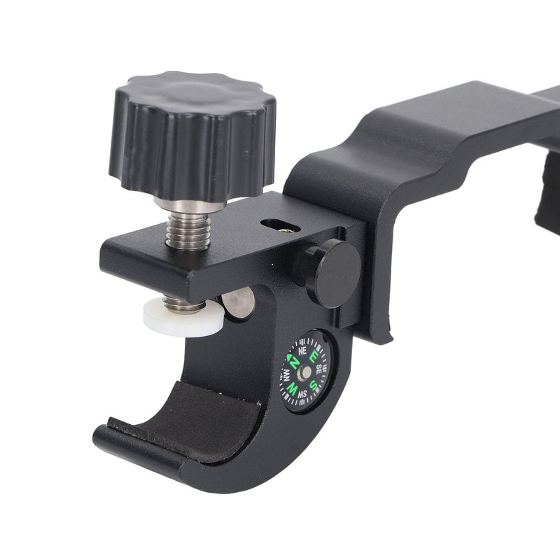 Fockety Universal Data Collector Bracket Fit for Trimble, for TOPCON, for SOKKIA, GPS RTK Surveying, Aluminum Alloy Professional RTK Pole Clamp with Design, Compact and Portable