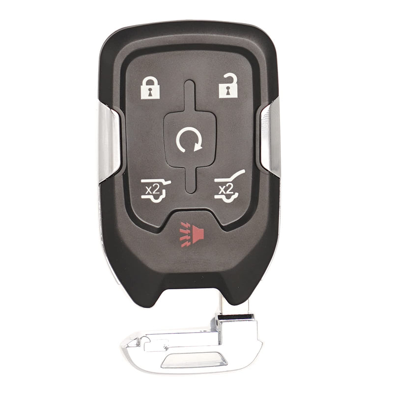 Replacement Car Key Fob Smart Proximity Keyless Entry Remote Control Compatible for GMC Yukon XL Denali Chevy Suburban Tahoe 2015 2016 2017 2018 2019 2020 HYQ1AA ‎13580804 315MHz Self-Programmable