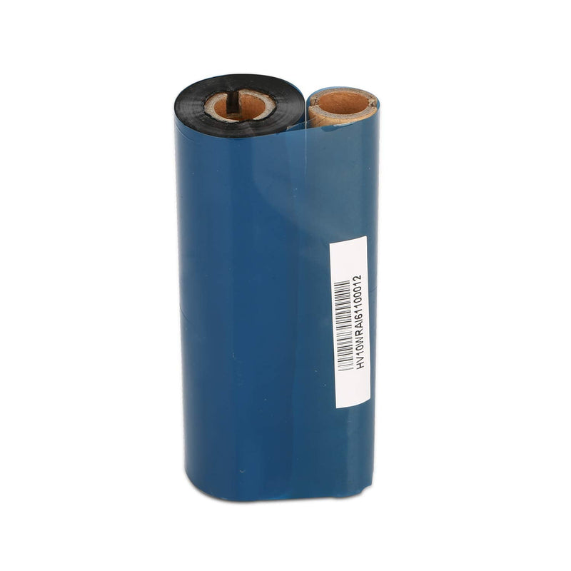 4.33" x 244' Thermal Transfer Ribbon - 1 Roll. Resin Enhanced Wax 1/2 Inch Core Ink Out for Zebra Eltron Datamax Zebra GC420t GK420t GX420t TLP2442 TLP2844