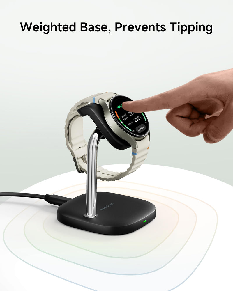 SwanScout Wireless Charger for Samsung, for Samsung S25/S24/S23/S22/Galaxy Watch7/Ultra/6/5/4/3