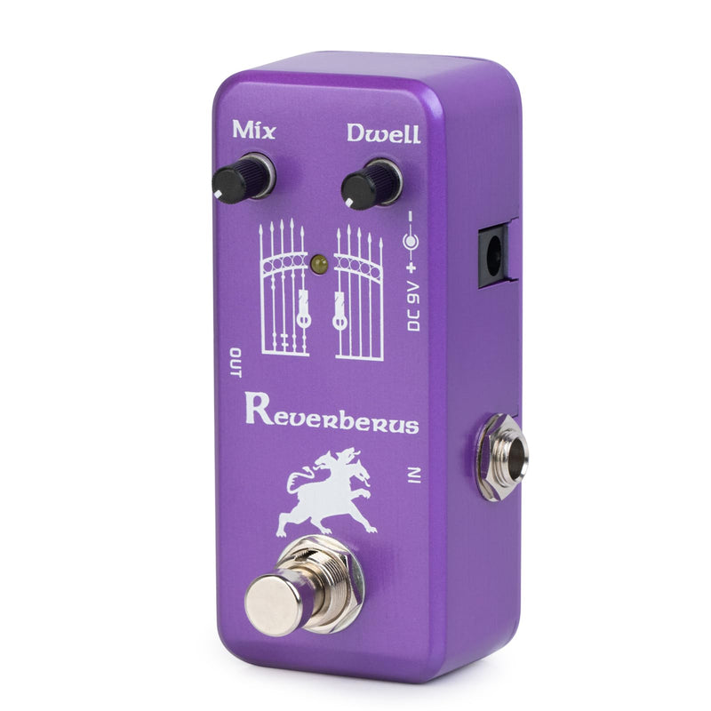 MP-311 Reverberus Guitar Effect Pedal - Spring Reverb Effect Pedal with True Bypass