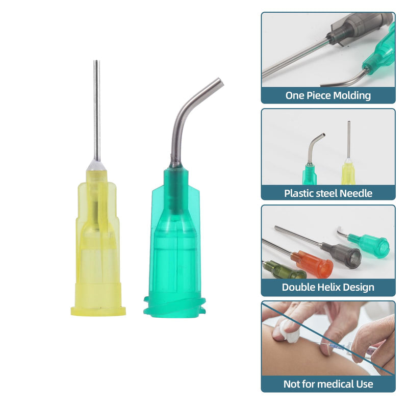 [AUSTRALIA] - Aotfusd Pack of 20 Syringes with Blunt Needle, Various Sizes, 1 ml, 3 ml, 5 ml, 10 ml, 20 ml for Refilling and Measuring Liquids, Scientific Laboratories, Plant Watering Plastic 