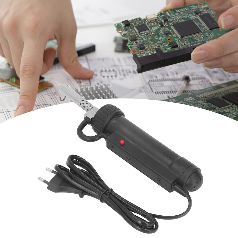[AUSTRALIA] - Fafeicy Mini Type BBT680 Electric Desoldering Pump, Solder Sucker ABS Stainless Steel Automatic Portable Solder Removal Tool for Electronic Products, EU Plug 220V 