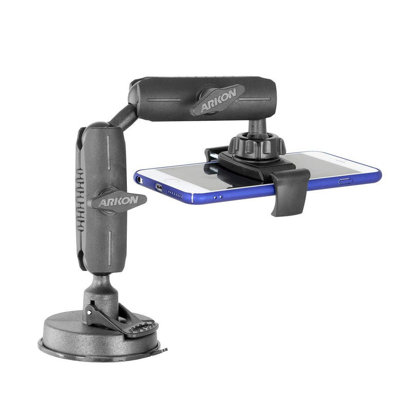 ARKON Mounts Mobile Grip 5 Robust Phone Mount Holder for iPhone 12 11 XS XR Galaxy Note 20 10 S20 S10