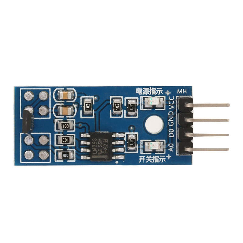 Hall Sensor Switch, Pack of 5 Hall Effect Magnetic Sensor Module 3144E Effect Sensor Switching Speed Counting Sensor Magnetic Detector