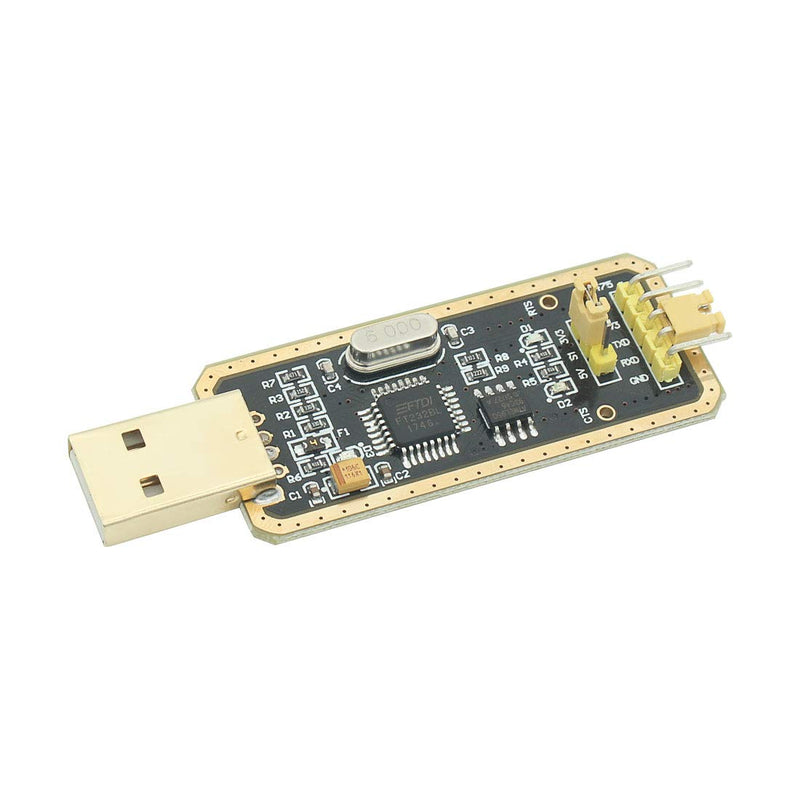 USB to TTL Serial Adapter, USB to Serial Converter for Development Projects - Featuring Genuine FTDI USB UART IC ¡FT232BL¡¯ Chip Compatible with Windows 10