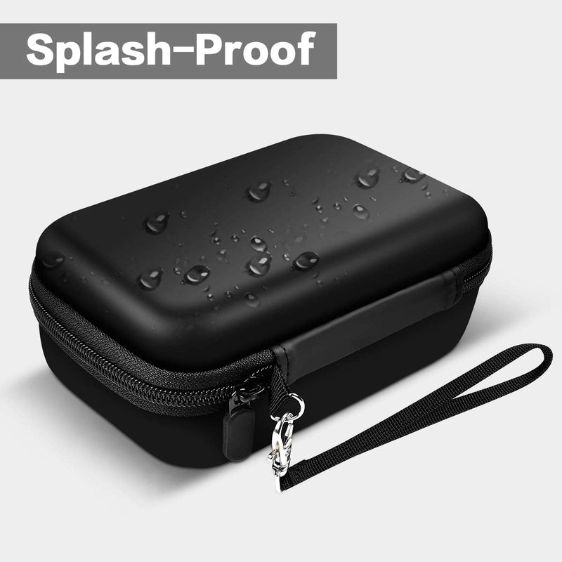 USB Flash Drive Case SD Cards Thumb Drive Memory Card Holder SD SDXC SDHC Card Storage Bag Electronic Accessories Organizer for SanDisk/ for Samsung|Inland/ for PNY/ for Netac(Case Only) (Black) black