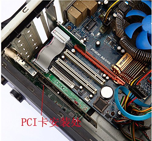[AUSTRALIA] - Sintech PCI-E Express 1X to PCI 32bits Adapter with 10CM Flex Cable With white Molex power 