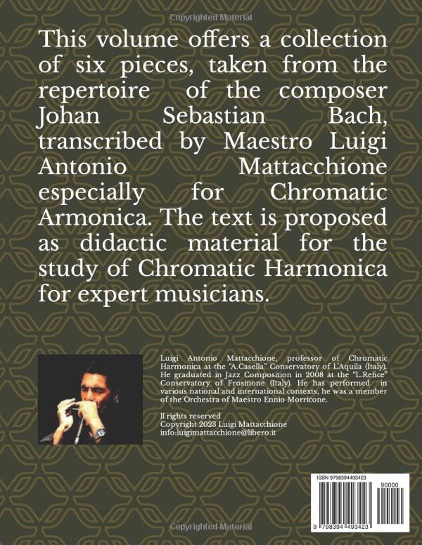 Bach for Chromatic Harmonica: Sonate, Preludi