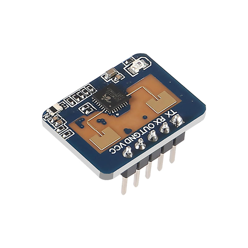 3pcs LD2410C Human Presence Radar Sensor Module HLK-LD2410 Sensor Module LD2410 Millimeter Wave Radar Sensor Module Non Contact 24GHz ISM Band Serial Port IO Level Output